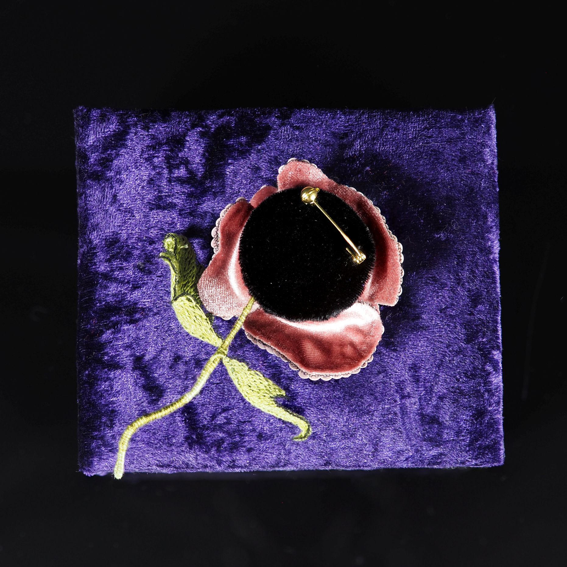 Back_View_of_Blush_Pink_Poppy_Textile_Brooch