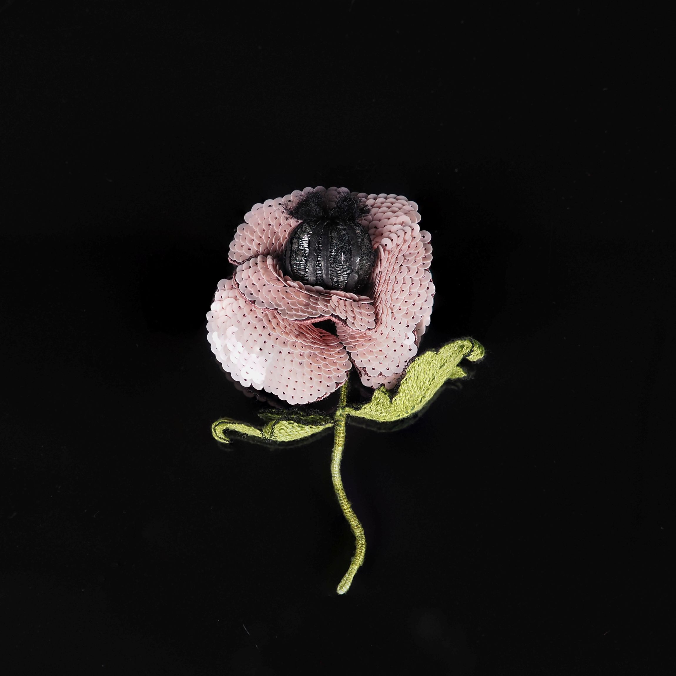 Blush_Pink_Poppy_Textile_Brooch_Close-Up_View