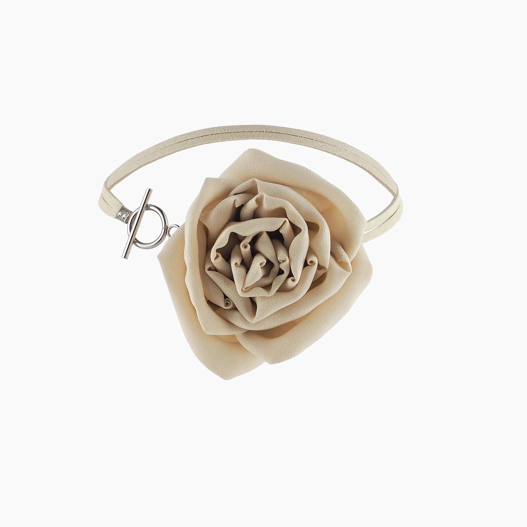 Handmade_Silk_Rose_Choker_Necklace_with_Toggle_Clasp