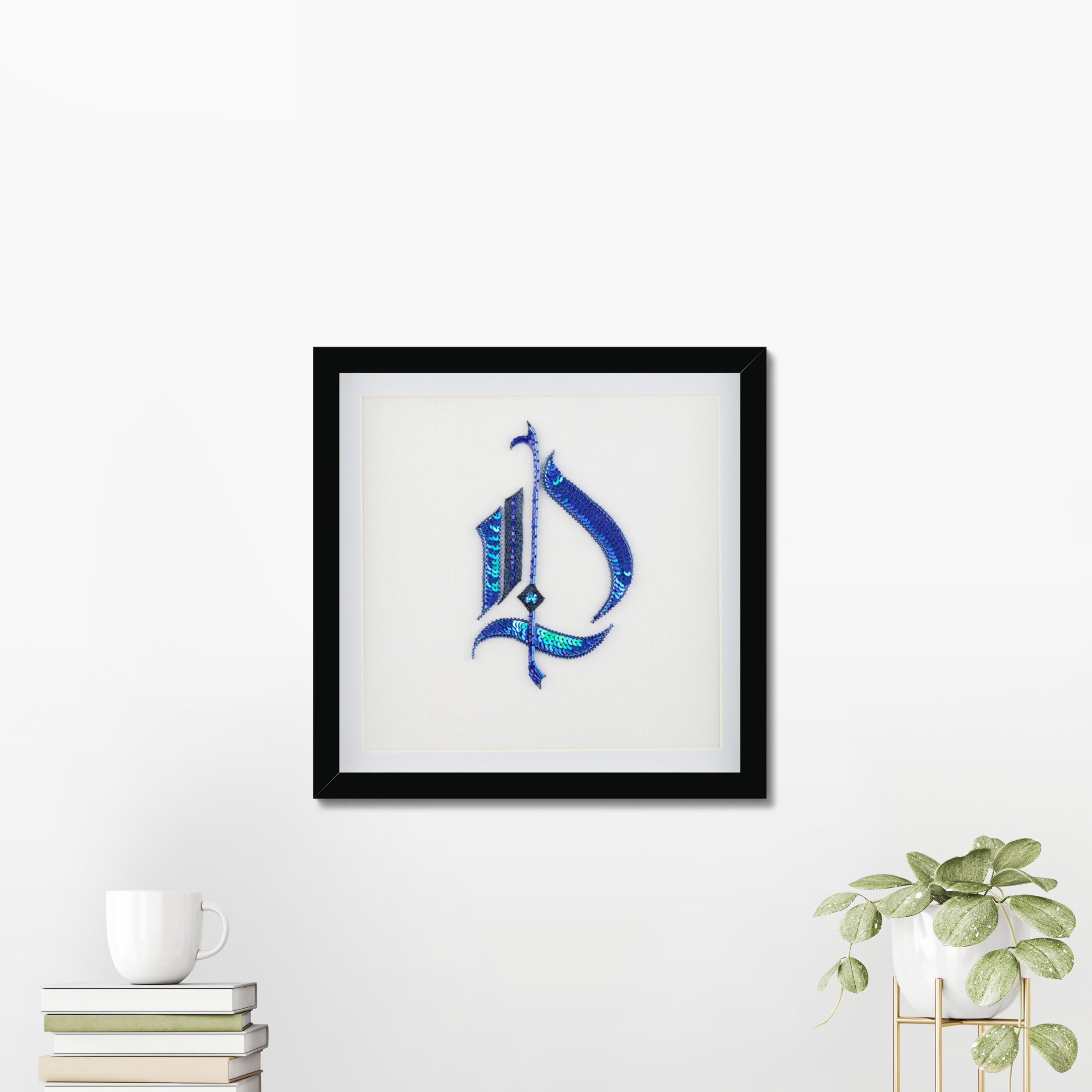 gothic-monogram-wall-art-letter-d-interior-framed-textile-25×25-1.jpg